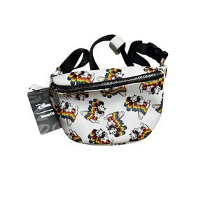 NWT - Loungefly Disney 3D Rainbow Mickey Mouse Fanny Pack‎